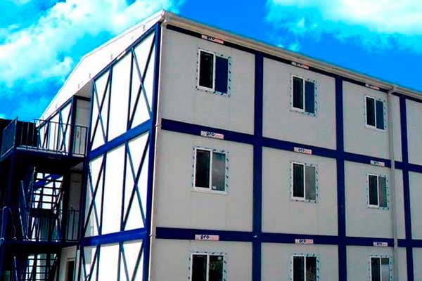 Монтаж модульных зданий